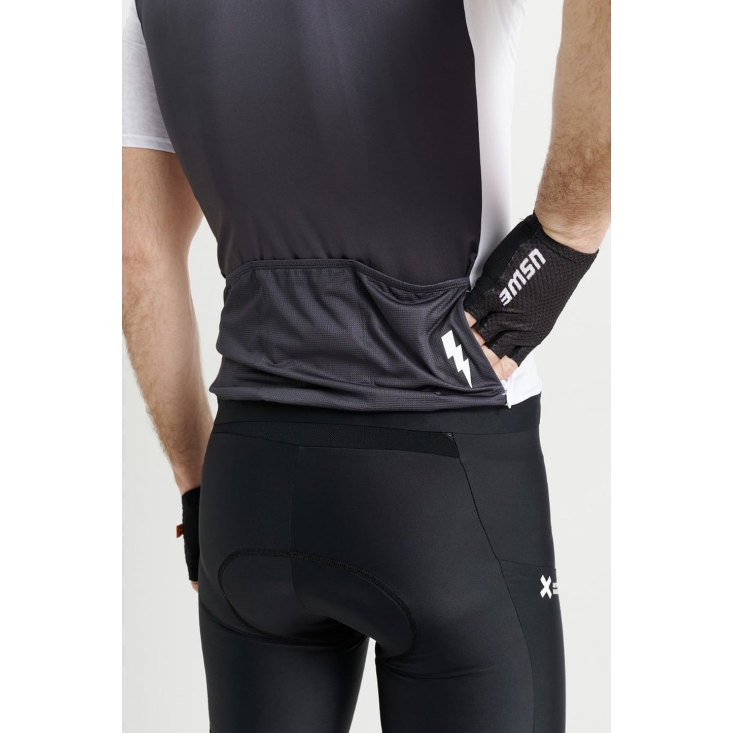 USWE GRUS GRAVEL Kortærmet Jersey Hvid