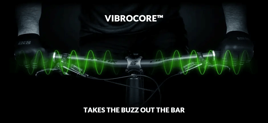 SPANK OOZY TRAIL 780 VIBROCORE Rise 15mm 780mm Sort bøjle