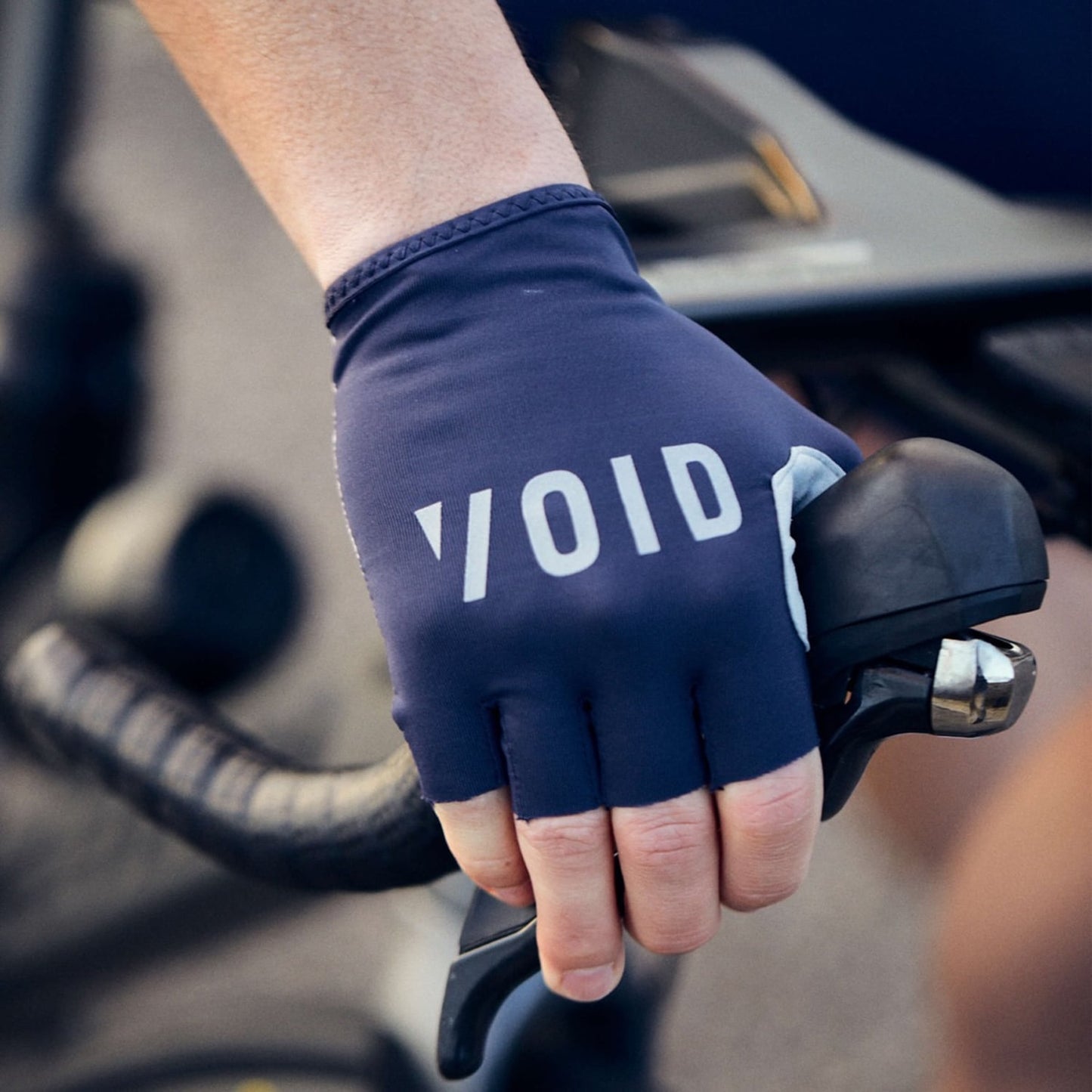 VOID VELO Korta handskar Marin