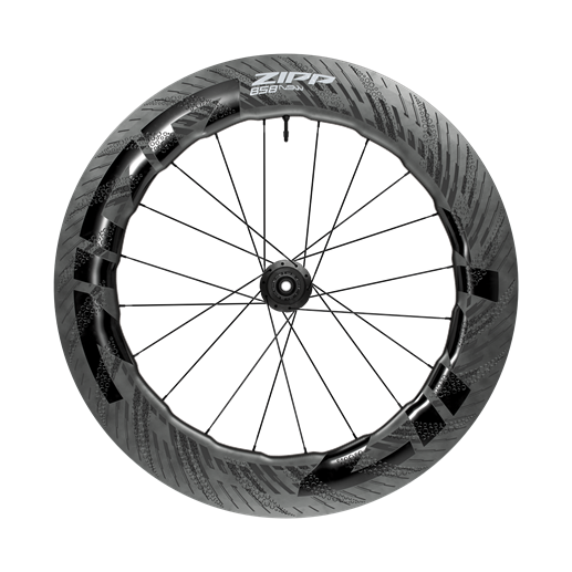 Para kół bezdętkowych ZIPP 858 NSW DISC (centralna blokada)