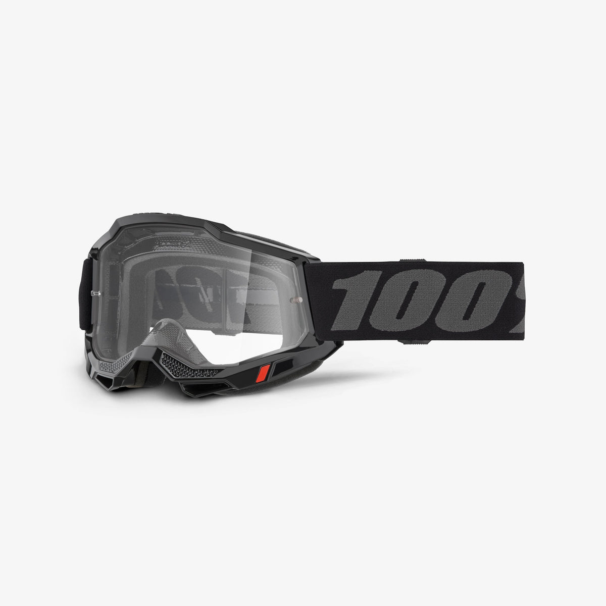 Masque 100% ACCURI 2 Noir/Gris Écran Clair