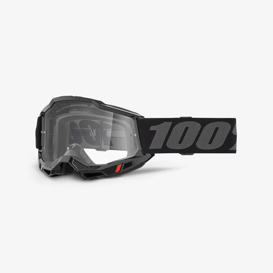 Masque 100% ACCURI 2 Noir/Gris Écran Clair