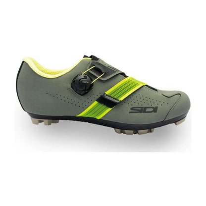 Chaussures VTT SIDI AERTIS Vert Military/Jaune
