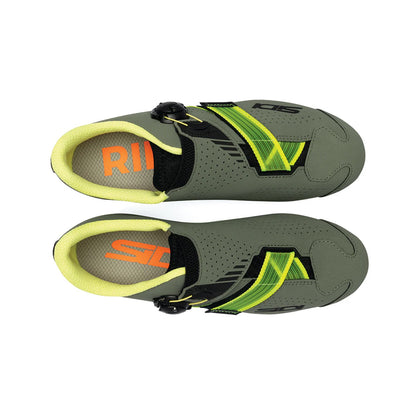 Chaussures VTT SIDI AERTIS Vert Military/Jaune