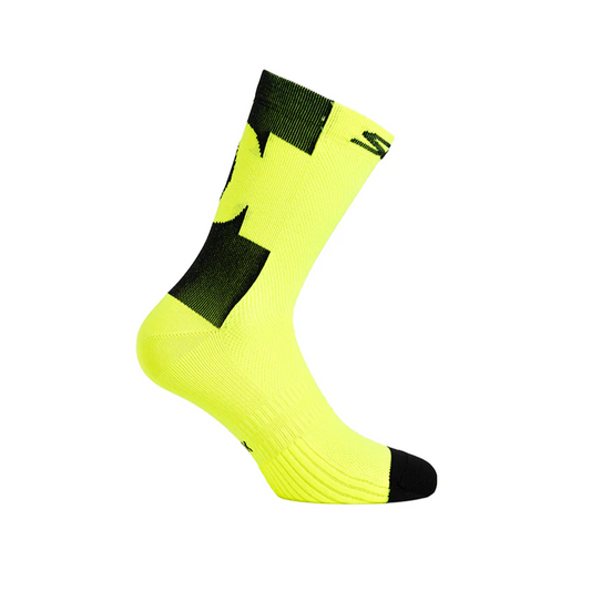 SIDI CONFUSUM Strumpor Fluo Yellow