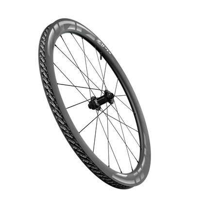 Paire de Roues ZIPP 404 S A1 Tubeless Ready (Center Lock) Noir/Gris