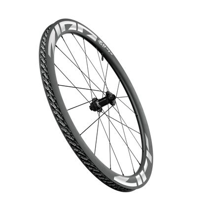 Roue Avant ZIPP 404 S A1 Tubeless Ready (Center Lock) Noir/Blanc