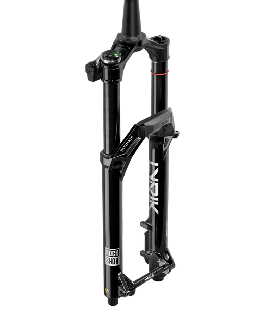 Gaffel Lyrik Ultimate Flight Attendant - 29" Boost™15x110 160mm Gloss Black Tpr 44offset C5/R55LinearXL(Bultade skärmar,Stjärnmutter,Maxle Stealth,Batteri,USB-C-laddare)E1