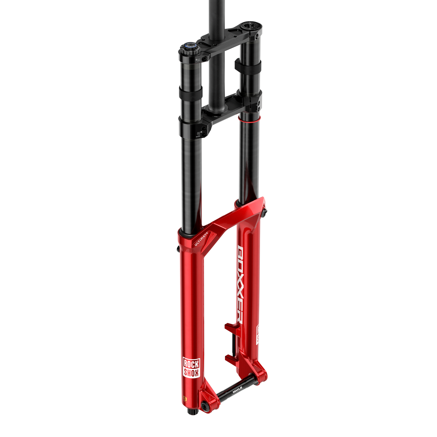ROCKSHOX BOXXER ULTIMATE CHARGER 3.2 RC2 27,5' gaffelaksel 20x110mm Boost Red