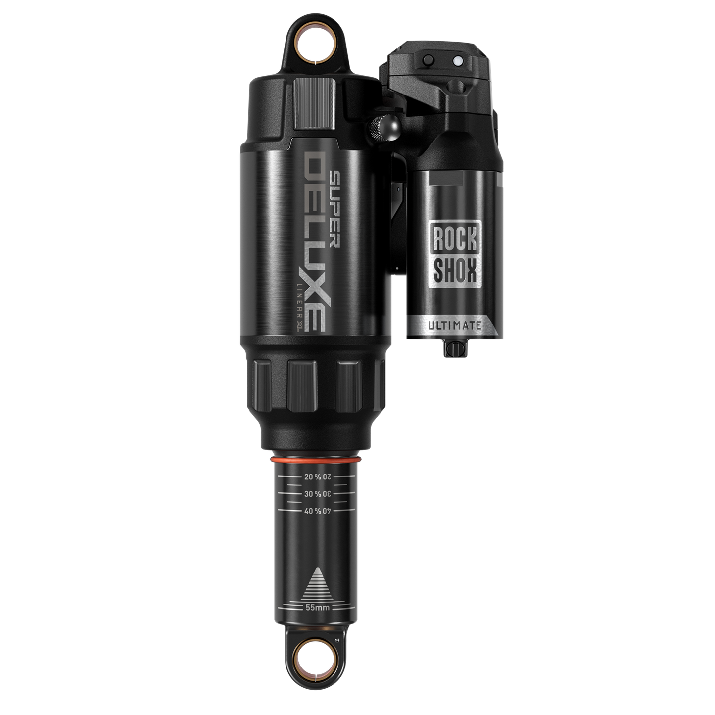 RS Super Deluxe Ultimate Flight Attendant - (210x55) LinearXLAir, TokenLoc3,Reb55/Comp30,Mid4-Lock6,HydrBottomStdNoBushing90deg(8x20,Battery,USB-C Charger)-D1Levo SL S2-S6 2022+