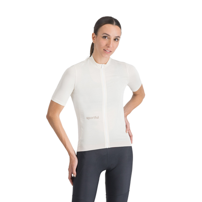 Maillot SPORTFUL CLASSIC Manches Courtes Femme Crème