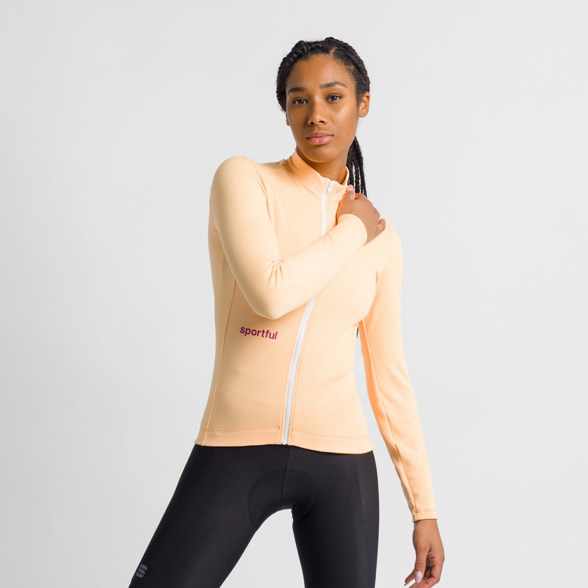 Maillot SPORTFUL CLASSIC Femme Manches Longues Jaune