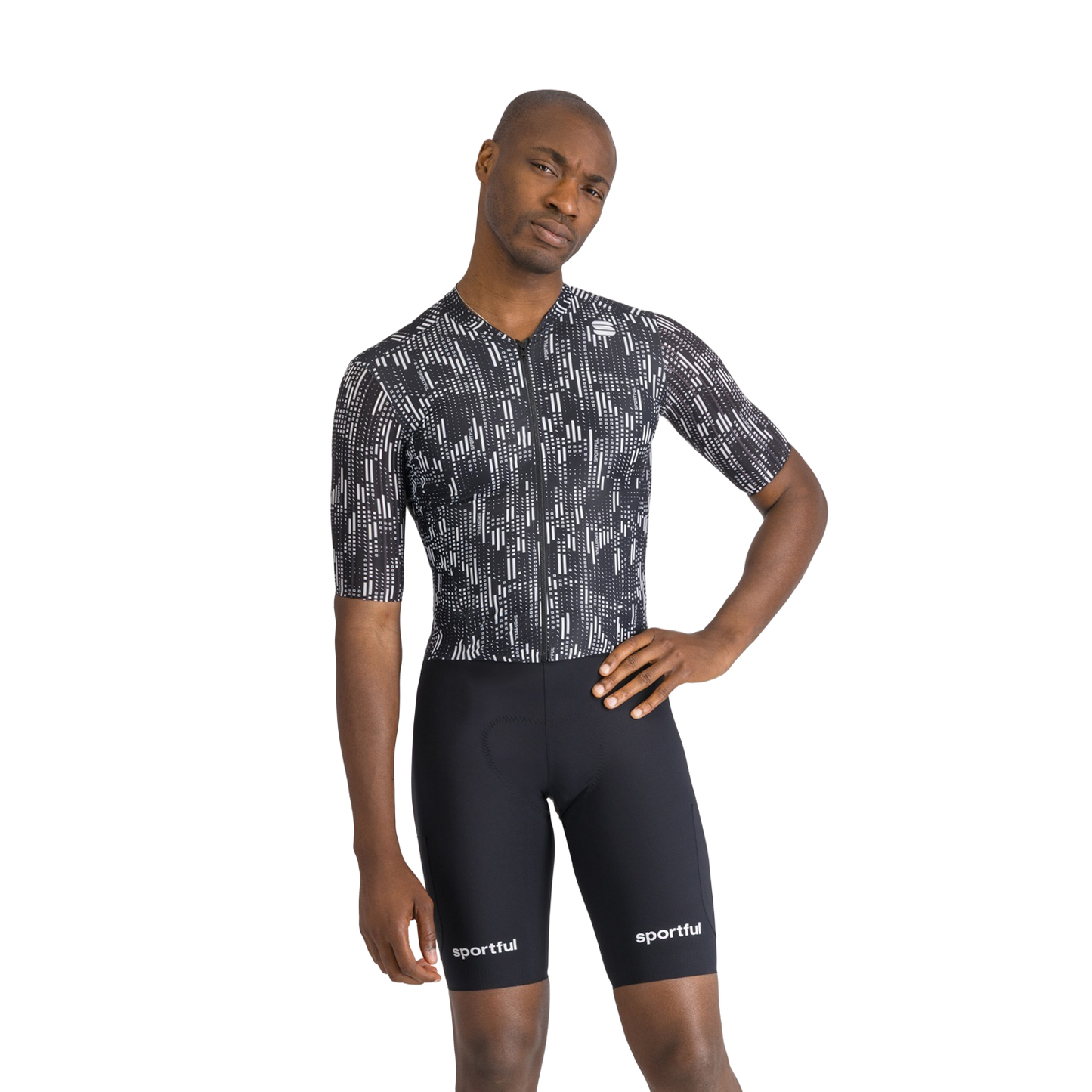 SPORTFUL G-SUIT kortærmet sort/hvid