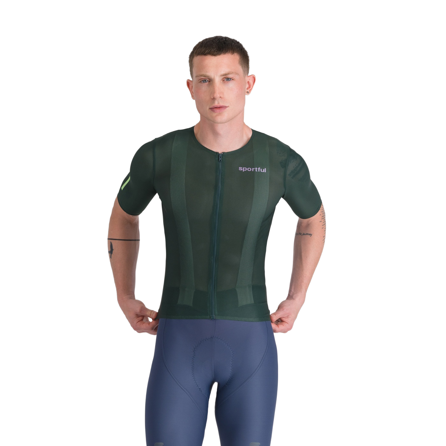 SPORTFUL LIGHT 2 Dres s krátkým rukávem Khaki