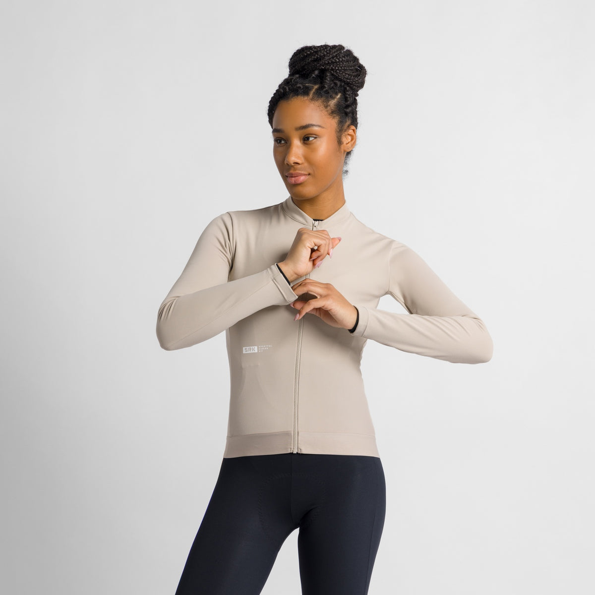 Maillot SPORTFUL SRK 2 Femme Manches Longues Beige