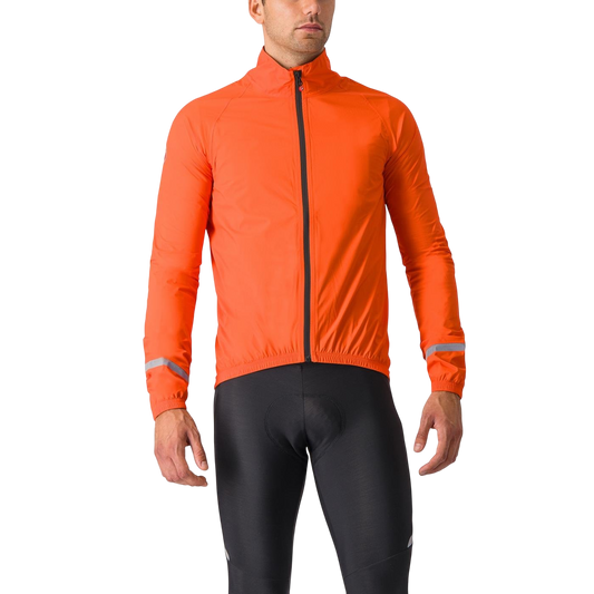 Kurtka przeciwdeszczowa CASTELLI EMERGENCY 2 RAIN Jacket Orange