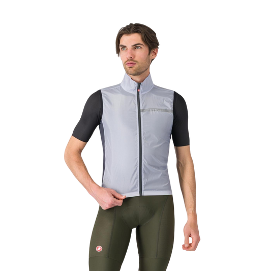 CASTELLI SQUADRA STRETCH Ärmlös jacka Grå