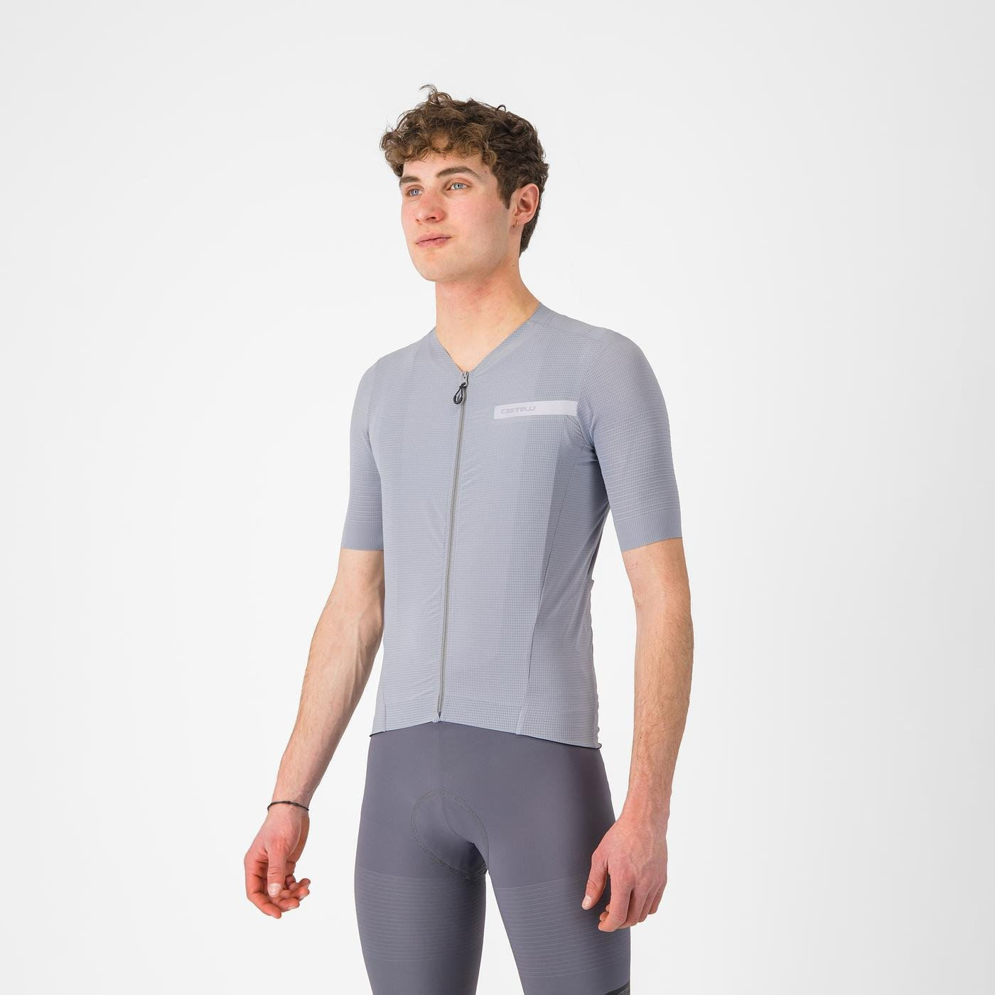 Maillot CASTELLI PREMIO EVO Manches Courtes Gris