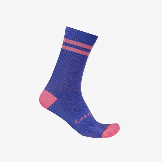 CASTELLI ORIGINALE 18 Violet/Pink strømper