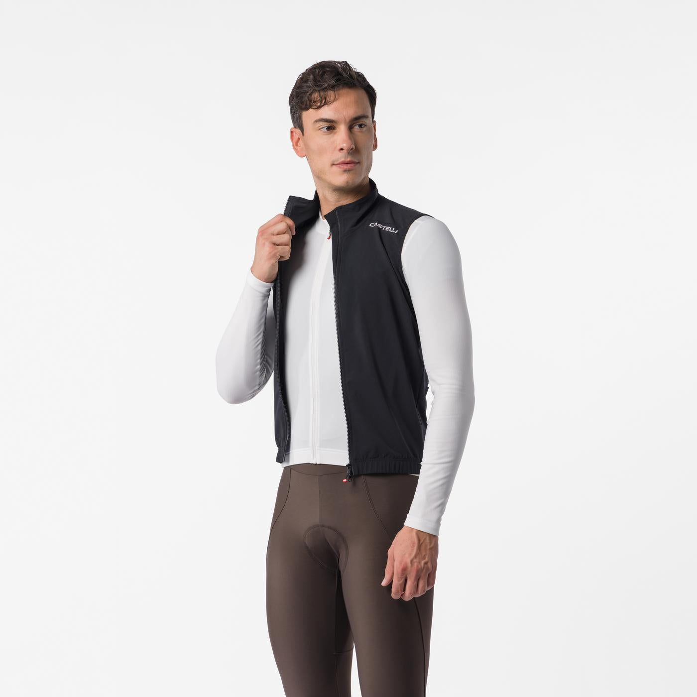 CASTELLI ESPRESSO 2 Ærmeløs jakke Sort