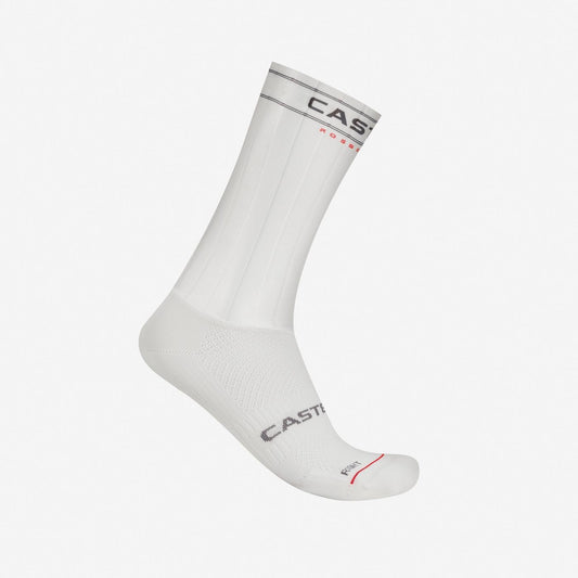 CASTELLI FAST FEET 4 strømper hvid
