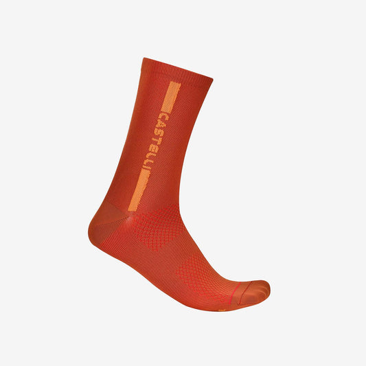 CASTELLI LINEA LOGO 15 Paprika-strømper