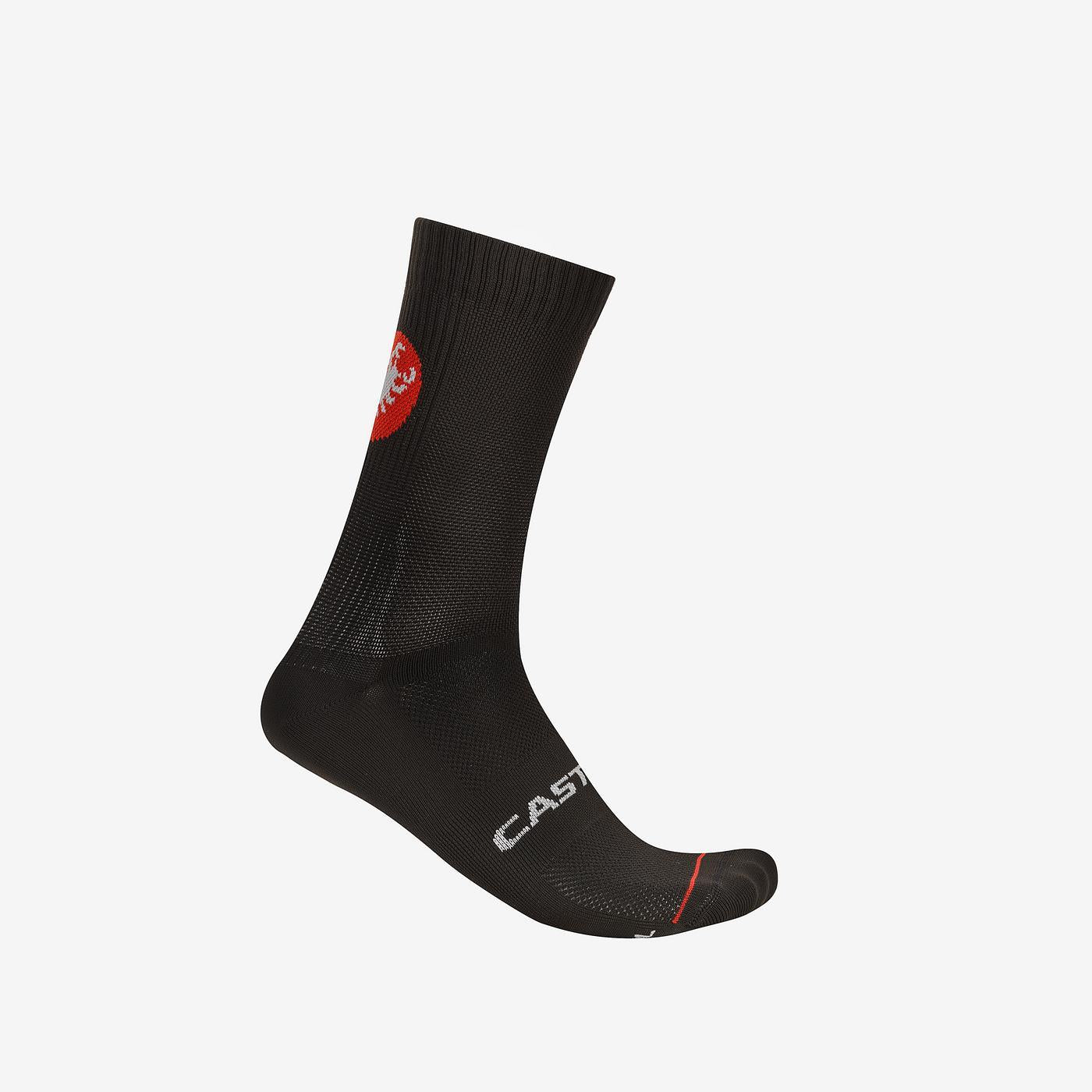 Chaussettes CASTELLI  ENTRATA 18 Noir