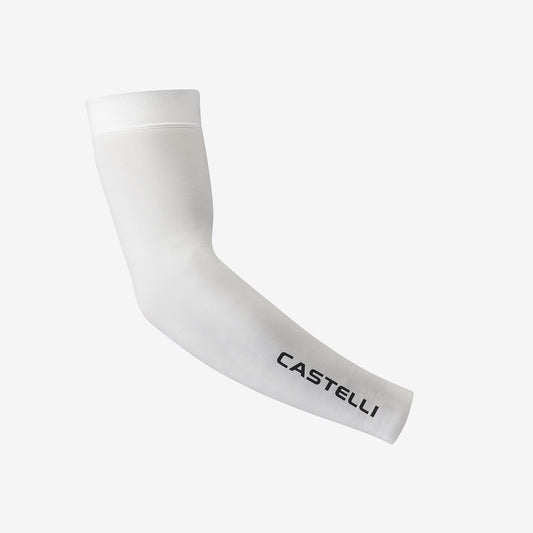 Manchettes CASTELLI UPF 50 + LIGHT 3 Blanc