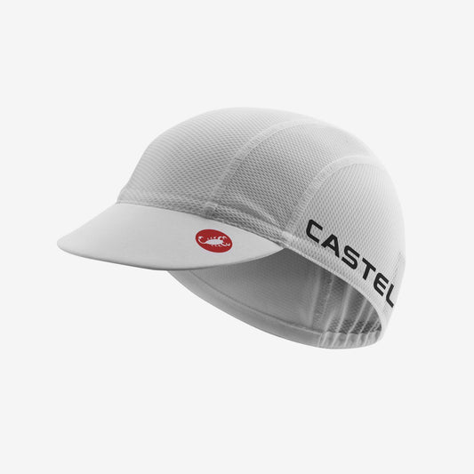 CASTELLI A/C 3 CYCLING-kasket hvid