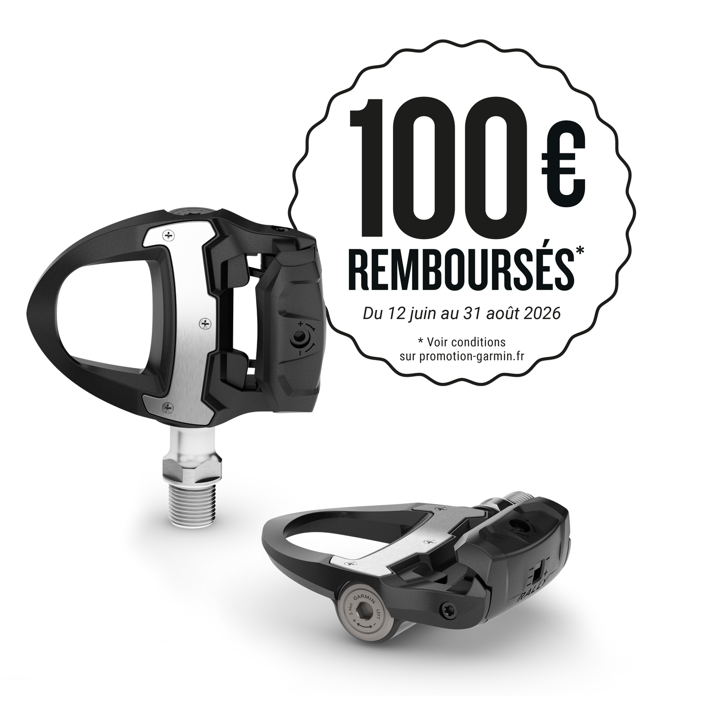 GARMIN RALLY RS 110 Power Sensor-pedaler