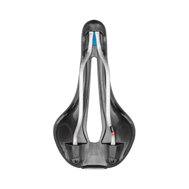 Sadel SELLE ITALIA FLITE BOOST GRAVEL SUPERFLOW S Skinner Ti316 Sort/Grå