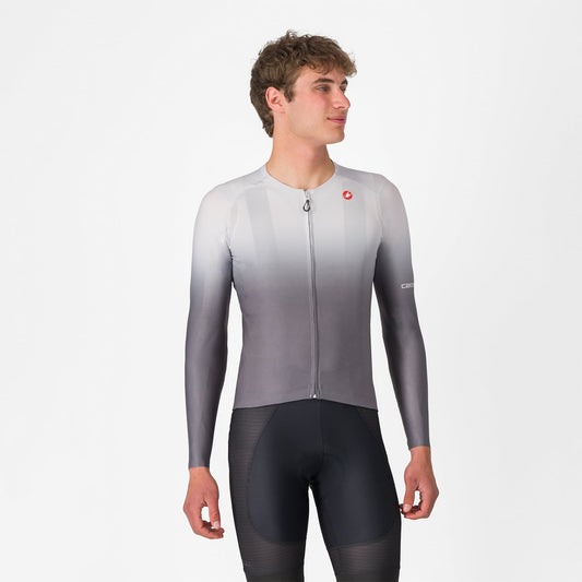 CASTELLI Dres s dlouhým rukávem UPF Grey