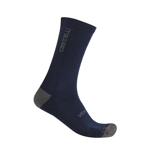 CASTELLI VENTI SOFT MERINO Ponožky modré
