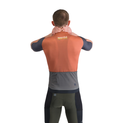 Maillot SPORTFUL SUPERGIARA 2 LOGO Manches Courtes Orange