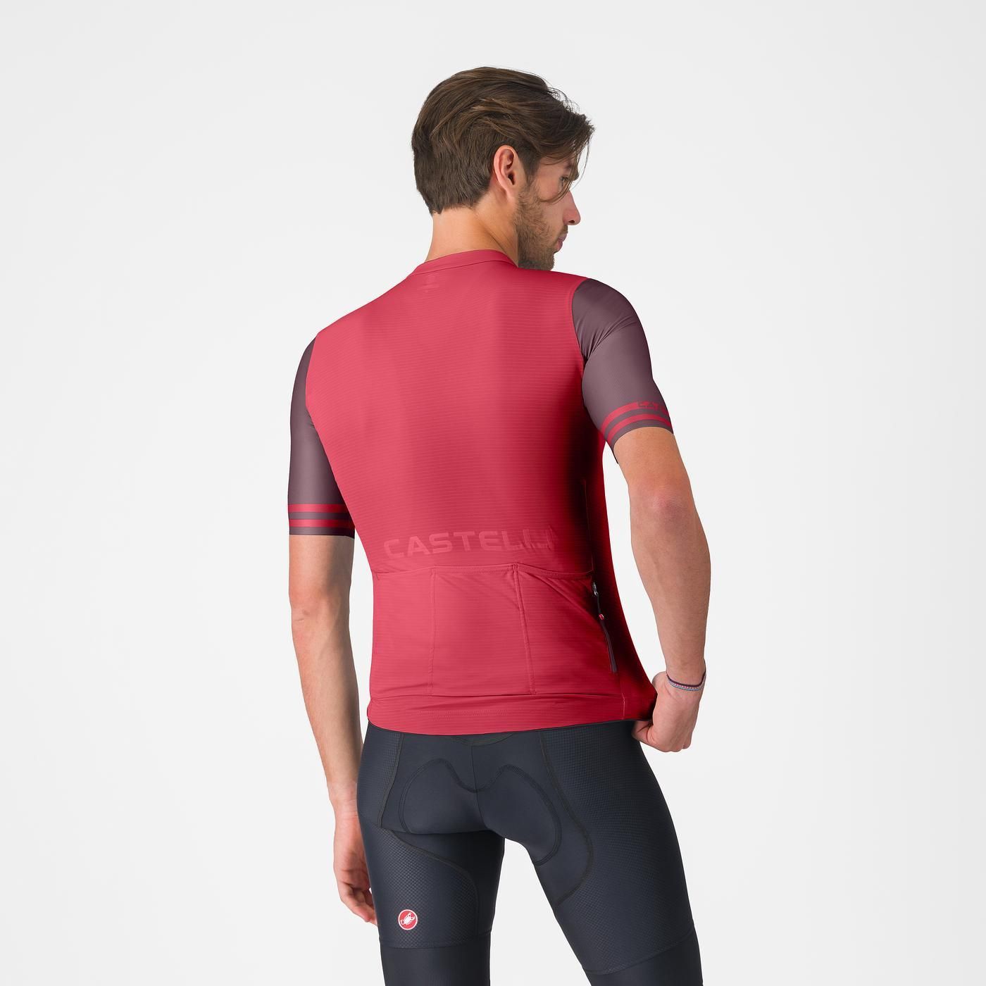 CASTELLI PROLOGO LITE 2 Dres s krátkým rukávem Bordeaux