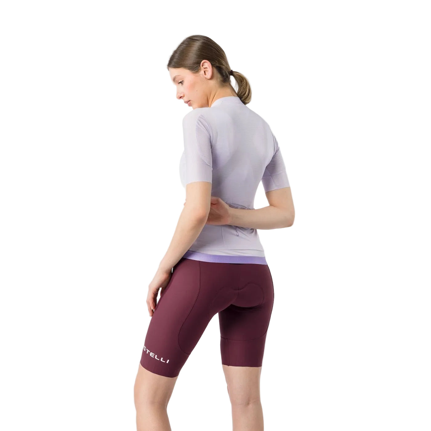 CASTELLI ESPRESSO 2 W DT Dámský nátělník Bordeaux Bib Tight