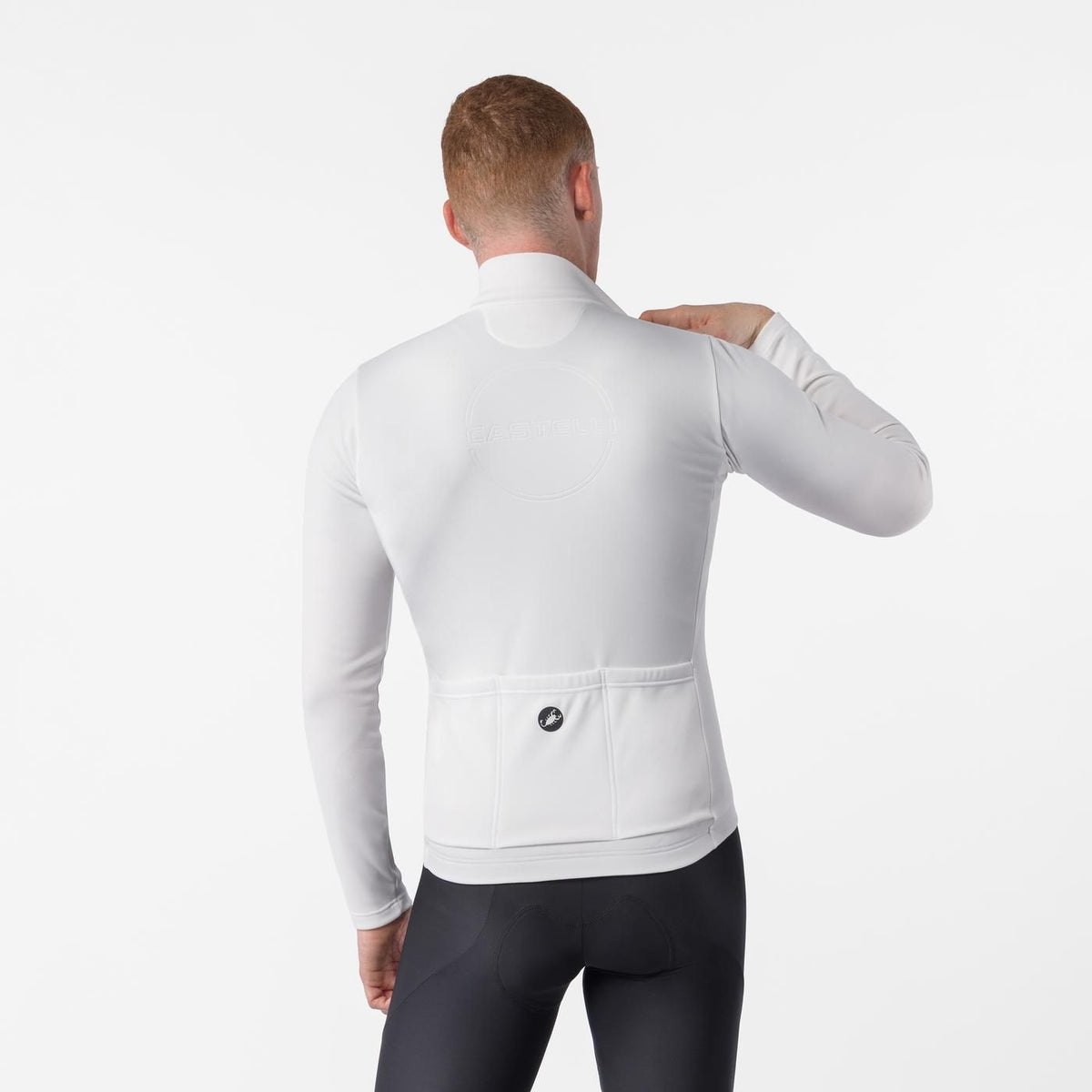 Maillot CASTELLI COMPETIZIONE THERMAL Manches Longues Ivoire