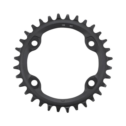 Plateau Mono SHIMANO FC-MT610 12V 4 Trous — vue du plateau sur fond blanc
