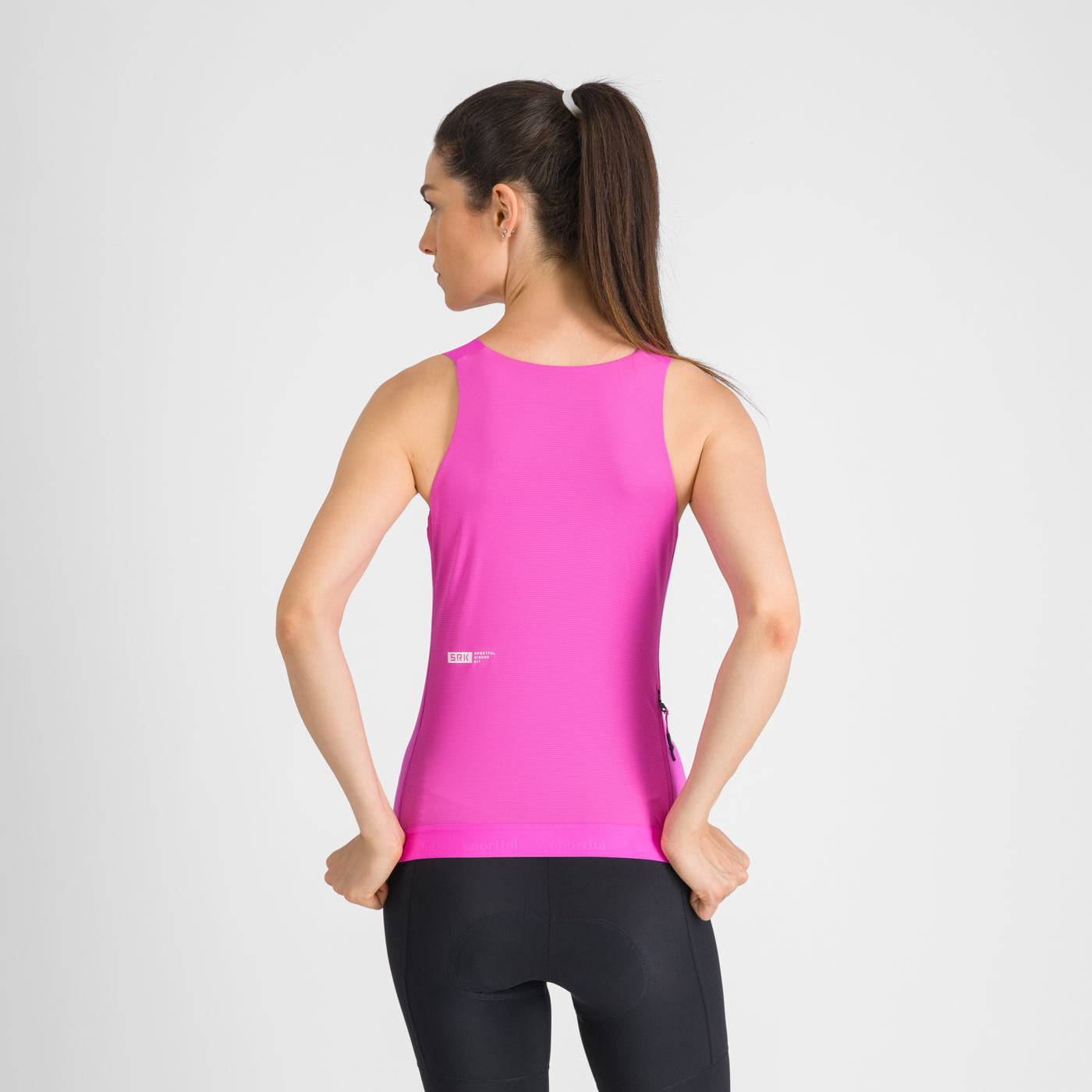 Pink SPORTFUL SRK TOP ærmeløs jersey til kvinder