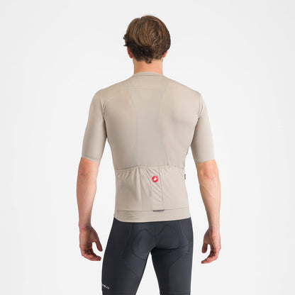 Maillot CASTELLI PROLOGO LITE Manches Courtes Beige