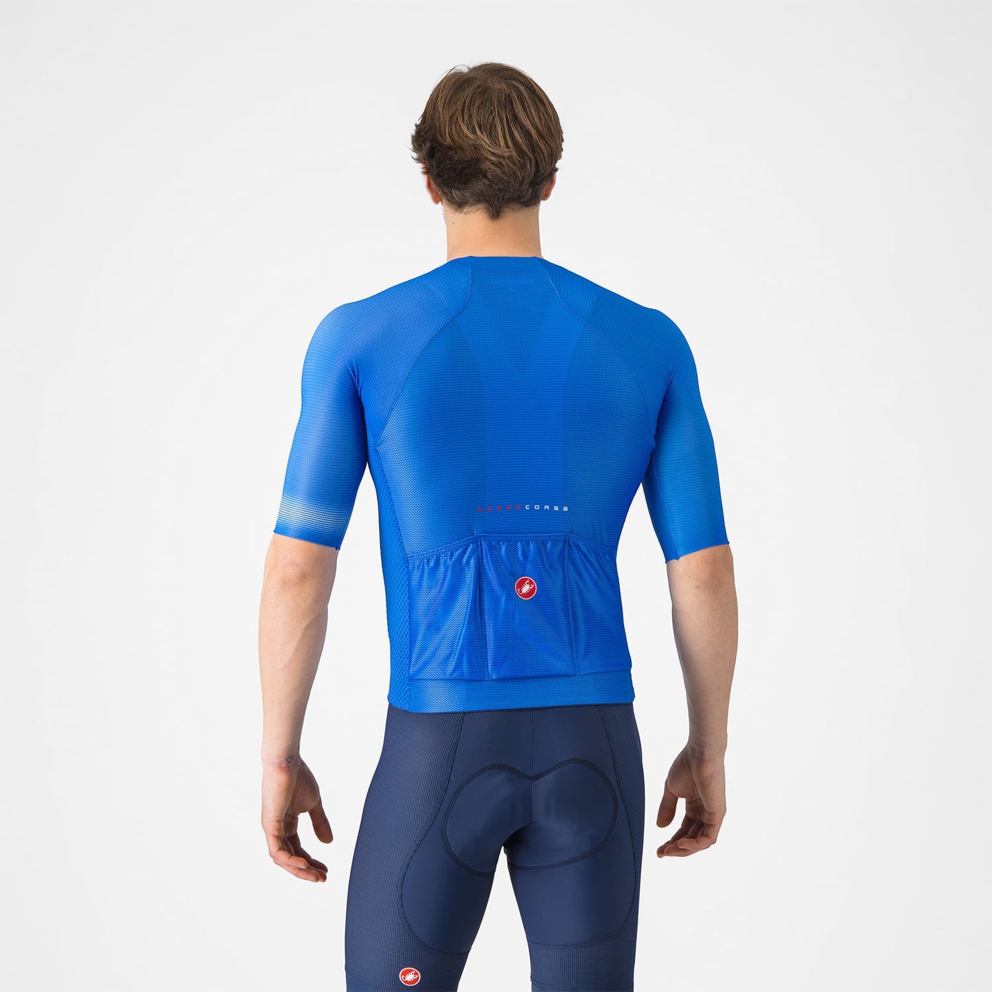 Maillot CASTELLI CLIMBER'S A/C Manches Courtes Bleu