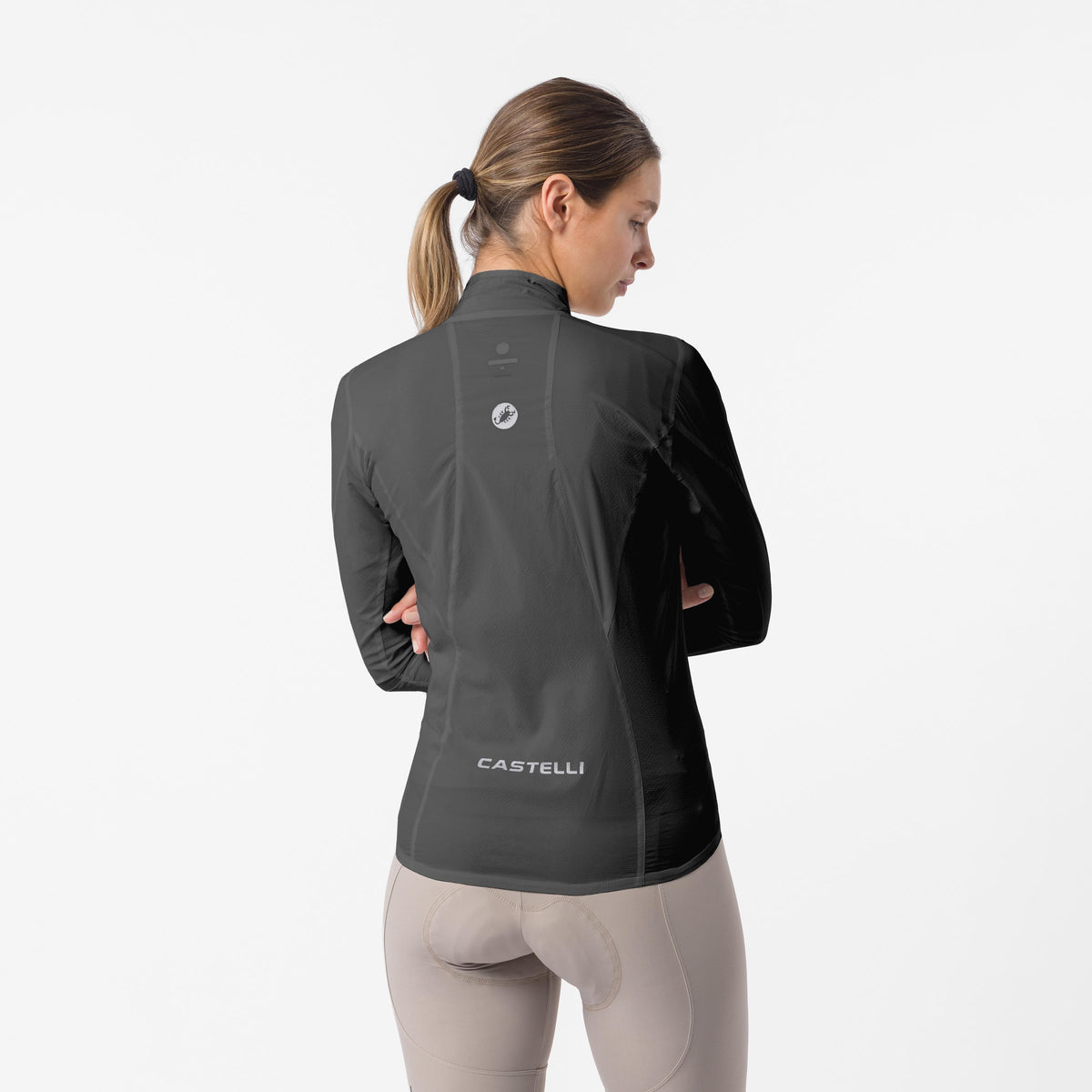 Veste CASTELLI TRANSITION AIR Femme Gris - vue de dos