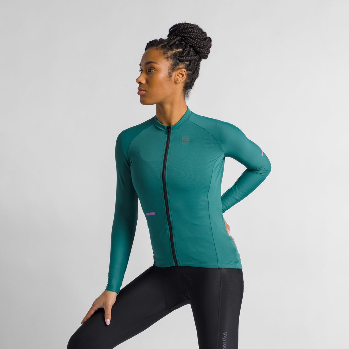 Maillot SPORTFUL SUPERNOVA Femme Manches Longues Vert