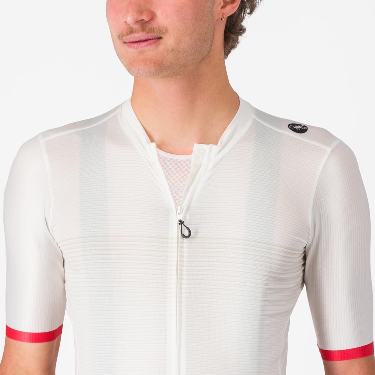 Maillot CASTELLI ESPRESSO 50ième ANNIVERSAIRE Manches Courtes Blanc