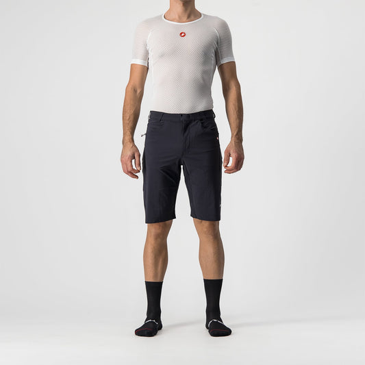 CASTELLI UNLIMITED BAGGY Šortky černé