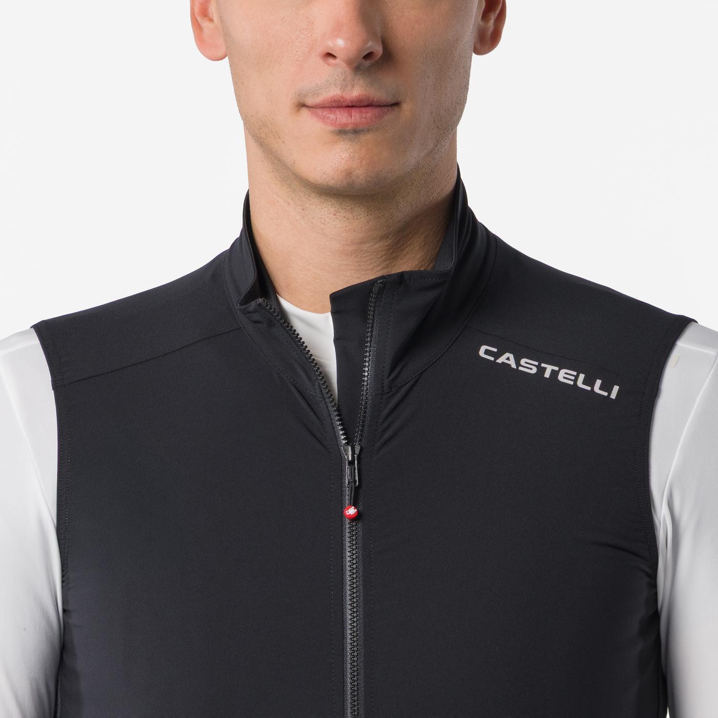 CASTELLI ESPRESSO 2 Ærmeløs jakke Sort
