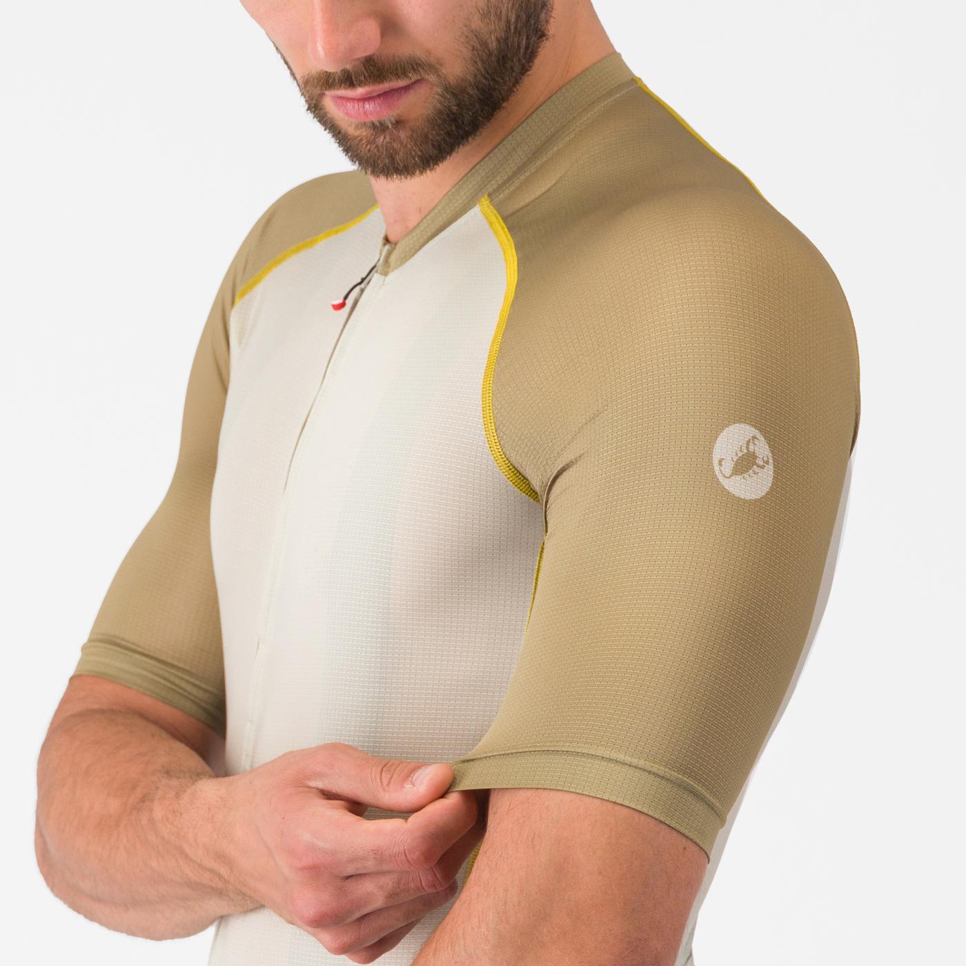 CASTELLI UNLIMITED ENDURANCE 3 JERSEY Beige/Khaki tröja
