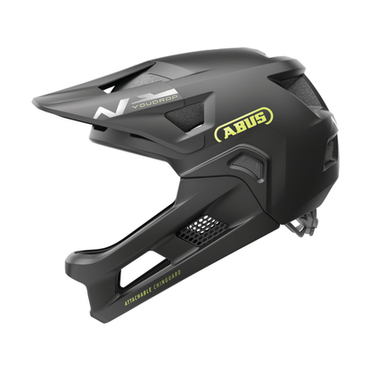 Casque VTT ABUS YOUDROP FF Junior Velvet Noir