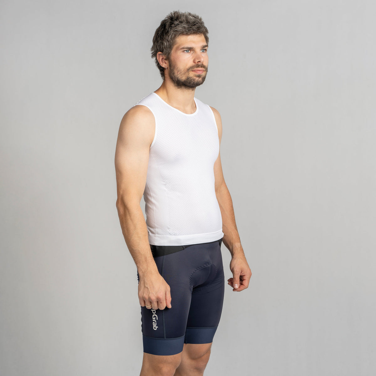 Sous-Vêtement Sans Manches GRIPGRAB PACR SUMMER SEAMLESS Blanc