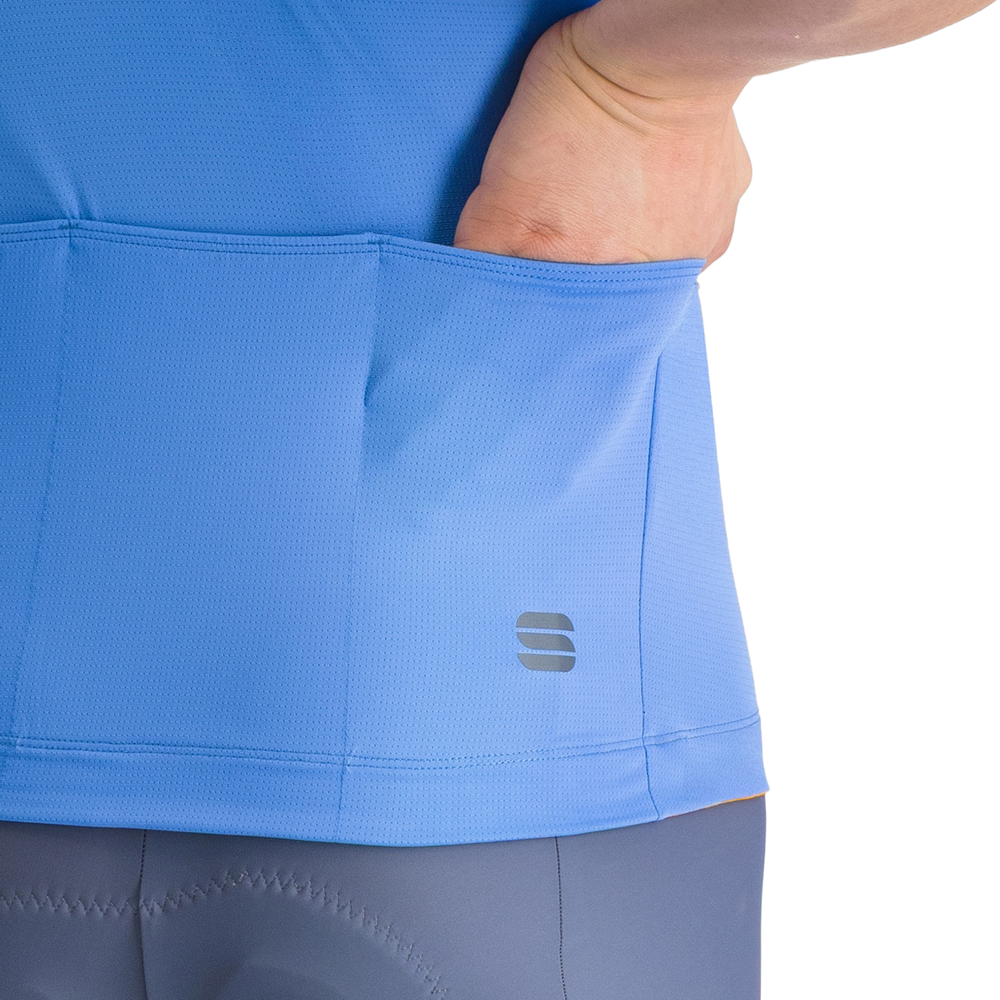 SPORTFUL CLASSIC JERSEY Dres s krátkým rukávem modrý